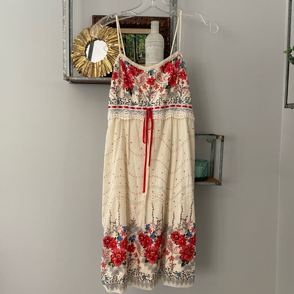 Floral Spaghetti Strap Sundress